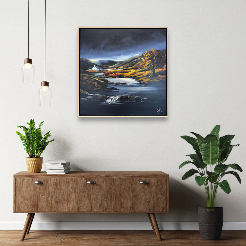 View of picture in situ